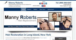 Desktop Screenshot of hairreplacementny.com